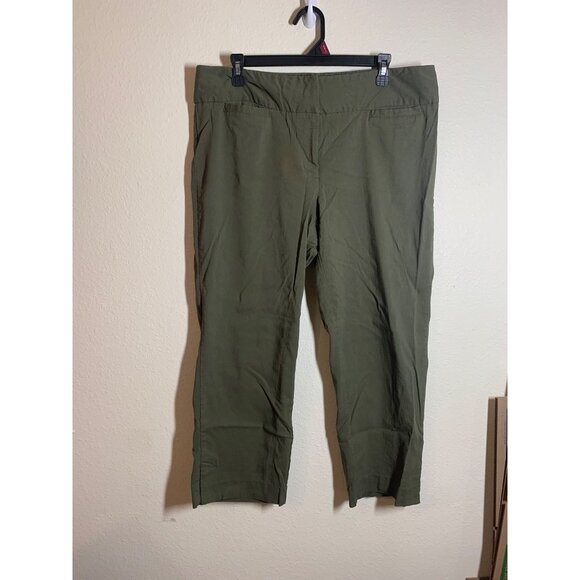 Lane Bryant Pants - Lane Bryant Business Casual Pants Slacks Trousers Green Office Women's Size 16